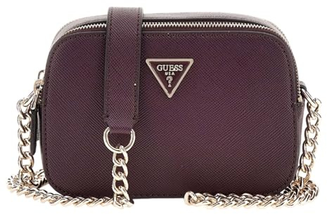 GUESS Noelle Crossbody Camera Aubergine