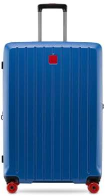 Stratic Buzz Hartschalenkoffer L – Polycarbonat Trolley TSA-Schloss 4 Rollen erweiterbar SystemONE Schnellwechselraedern 5 Jahre Garantie – Ocean Blue