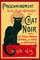 1art1 Theophile Alexandre Steinlen Poster Chat Noir, Schwarze Katze Plakat | Bild 91x61 cm