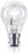 Philips Halogen Classic Light Bulb, Dimmable (A55 105 W B22) - Warm White