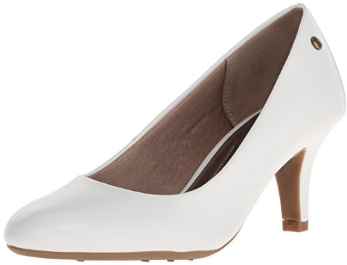 LifeStride Womens Parigi Pumps White 8 W