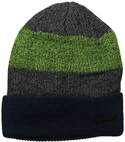 Volcom Herren Mütze Story Stripe Beanie, Blue Black, One Size