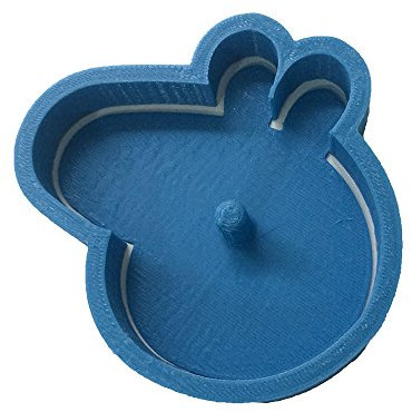 Cuticuter Peppa Wutz 10 cm Hamburger-Taste, Kunststoff, Blau