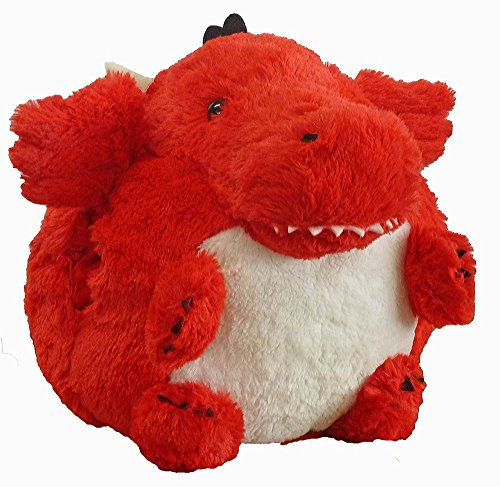 Cozy Time Giant Soft Plush Cuddly Toy Handwarmer - Red Dragon