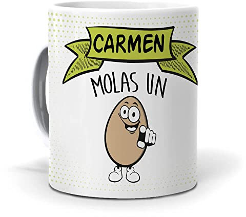 Taza Carmen, molas un Huevo