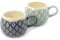 Cha Cult Becher „Jarla Keramik mit Relief, 2-Fach Sortiert 0,3 l