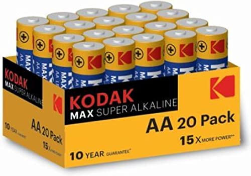 KODAK 20 Pile Alkaline Max AA LR06