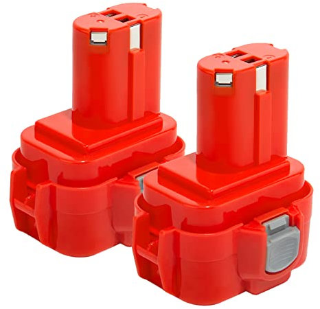 2x batterie Joiry 9.6 V 3500mAh Ni-MH Batteria per Makita PA09 9120 9122 9134 9100 9100A 9101A 9102 6207D 192595-8 192596-6 192638-6 1938-6 977-77 638344-4-2