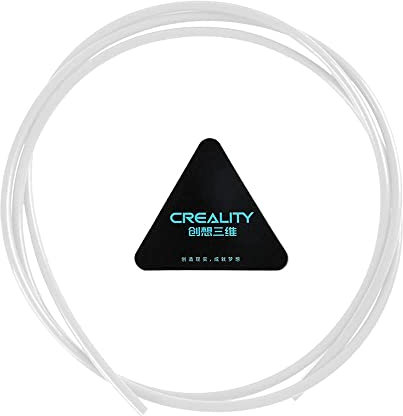 Creality Offizielle PTFE Schlauch PTFE Teflon Tube 1m Teflonschlauch Zubehör für 1.75mm Filament for Ender 3, Ender 3 V2, Ender 3 Pro, Ender 3 Max, Ender 5 Series, CR 10 Series (1M)