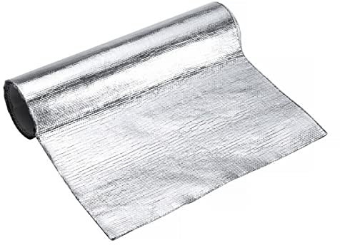 ZYWUOY Auto Hitzeschutzfolie, 25 x 50 cm Auto Hitzeschild Isolierung Haube Sound Deadener Schutzfolie Matte Fenster Tönungsfolie Rolle