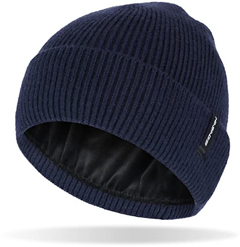 HASAGEI Mütze Herren Damen, Strickmütze Damen, Winter Beanie Mütze Mit Fleecefutter, Mode Cuffed Strickmütze, Thermo Unisex Wintermütze für Outdoor Sports Reisen Skifahren Laufen Radfahren Party