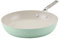 KitchenAid Hard Anodized Ceramic Nonstick Frying Pan/Skillet, 12.25 Inch, Pistachio