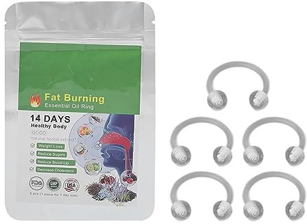 Ätherische Öl-Nasenringe, Hautstraffung, Verbessern den Stoffwechsel, Body Sliming-Nasendiffusor, ätherische Öle Zum Einatmen Helfen Dabei, Unreinheiten aus Dem Körper zu Entfernen