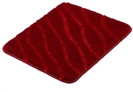 Kleine Wolke Badteppich Tram Granat 55 x 65 cm