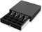 Kassenlade QUORION 410F für PC/POS Kassensysteme & Bondrucker mit 9 12 oder 24 V Anschluss RJ11 mit 8 Münz und 4 Scheinfächern, 2 Schlüsseln, robuste Erstausrüsterqualität