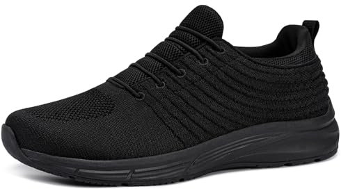 LARNMERN Zapatos Cocina Mujer Anti-Deslizante Zapatillas Zueco de Trabajo Impermeable Calzado Chef Hostelería sin Puntera (Negro Clásico,42)