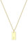 CASSIECA Kette Buchstaben für Damen Mädchen 16K Gold Buchstaben Kette F Gold Halskette Damen Kette Gold mit Anhänger Personalisiere Geburtstags Geschenk für Frauen Mädchen Mama (mit Box)