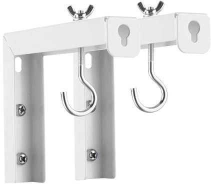 xbiez Bracket Projector Screen Hanger Adjustable Ceiling Mount For Projector Screens L Holder With Hooks