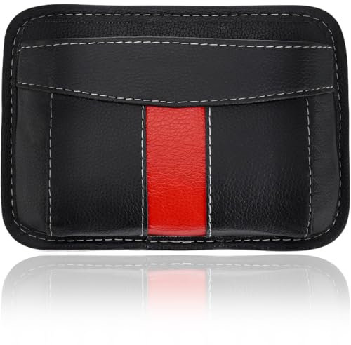 JEYORZY Organizer laterale per sedile auto, Organizer per Spazio Auto in Pelle PU, Tasca portaoggetti Laterale per Sedile Auto per Occhiali Chiave per Telefono