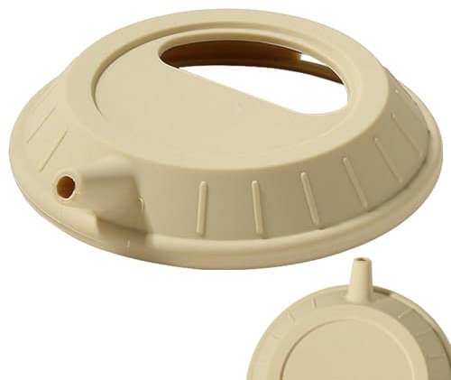 Couvercles de casseroles en silicone étanches | Couvercles portables polyvalents avec bec verseur | Accessoires de cuisine d'extérieur idéaux pour bols, poêles et casseroles, parfaits pour le camping,