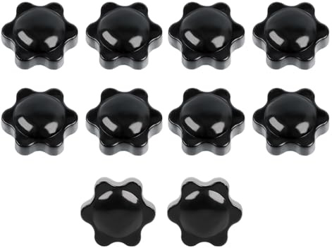 M12 Sterngriffmutter Innengewinde Sterngriff Kunststoff Griff Klemmknopf für Werkzeugmaschinen Mechanische Geräte Möbeldekoration Möbelgriff