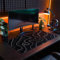 Gaming Mouse Pad, 600x400x3mm XXL Mousepad, Large Non-Slip Desk Pad, Improved Precision and Speed, Mouse Mat Suitable for Office, Gamer, Home (Lines Black)