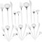 JECOMPRIS 30 Pezzi Set posate e cucchiai in acciaio inox cena kit cucchiaio forchetta bistecca piccolo viaggio cucinando cucchiai e forchette posate da tavola Acciaio inossidabile