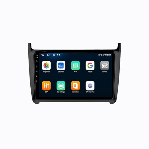 Pantalla Táctil 2 DIN Radio para Volkswagen Polo 5 2008-2020 Bluetooth Estéreo Coche Navegador USB para, 8 Core 8G+256G