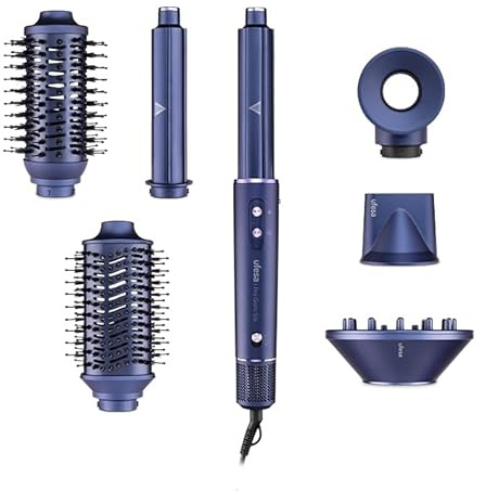 Ufesa Haarstyler Pro Glam Twist 7-in-1 mit Digitalem Brushless-Motor, Coanda-System, Keramikbeschichtung, Ionengenerator und Professionellem Zubehör
