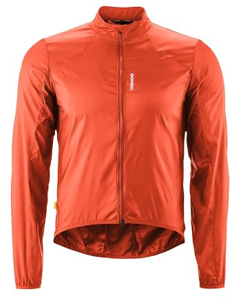 Gonso Road Jacket Wind M, Herren Fahrradjacke und Laufjacke in einem | Leichte Windjacke mit Reflektoren für Gravel, Rennrad & Laufen, Atmungsaktiv, Perfekt für das ganze Jahr