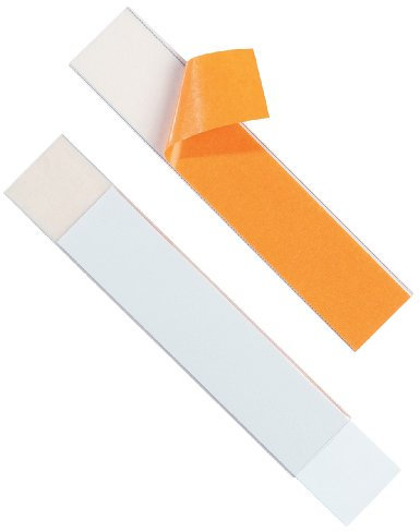 Durable Beschriftungsfenster Labelfix, selbstklebend, für Etiketten 200 x 40 mm, transparent, Packung à 5 Stück, 804019