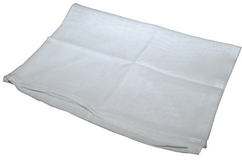 Karis 0025.415 Carre DE Mousseline 50 X 50 CM, Tissu, Blanc, 18 x 0,400 x 29,5 cm