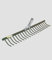 RASTRELLO PER FIENO ALLUMINIO CON 20 DENTI LARGH. CM. 61.