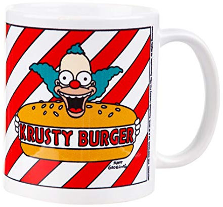 The Simpsons Krusty Burger Tasse en Céramique