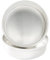 Nordic Ware 46904AMZ - Moldes redondos de aluminio natural de 22,86 cm, 2 unidades, antiadherentes
