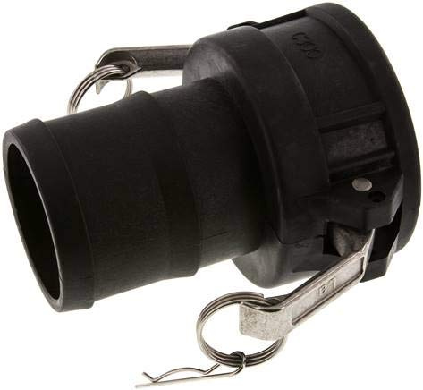 Kamlock-Kupplung (C) 75 (3) mm Schlauch, Polypropylen Werkstoff:Polypropylen* DN:75 (3) mm PN:6bar
