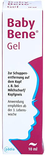 Babybene Gel zur Schuppenentfernung auf dem Kopf, 10 ml Gel