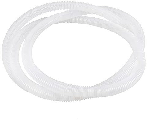 sourcing map 2M 16mm x 17mm Weiße Kunststoff Ablaufschlauch Rohr für Klimaanlage de DE de