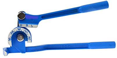 PIEGATUBI 3 IN 1 CURVA TUBO A LEVA ACCIAIO RAME CURVATUBI 6 8 10mm 14 516 38