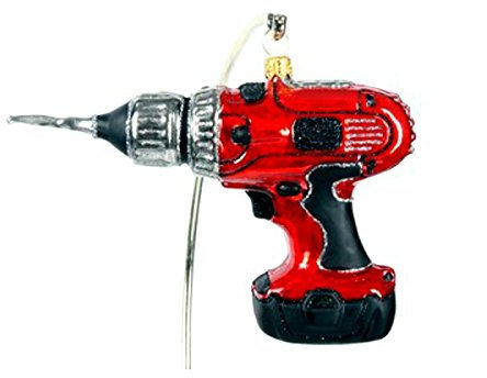 Gartenschätze Christbaumschmuck Tannenbaumschmuck Bohrmaschine 10 cm 1951