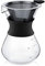 VBESTLIFE 400 ml Cafetière Goutte à Goutte à Café Manuelle, Cafetière en Acier Inoxyable avec Filtre