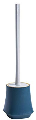 Fottrell Toilet Brush and Holder Tpr Soft Brush Head-Navy_Blue