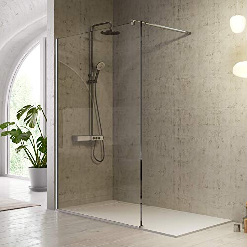 Panel fijo de ducha FRESH PERFIL CROMADO 110 cm