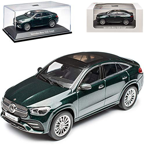 I-Scale Mercedes-Benz GLE Coupe C 167 SUV Smaragd Grün Fast Schwarz Metallic Ab 2019 1/43 Modell Auto