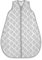 emma & noah Premium Baby Schlafsack Sommer, Bequem & Atmungsaktiv, 100% Bio-Baumwolle, Oeko-TEX Zertifiziert, Flauschig Weich, Bewegungsfreiheit, 0.5 TOG (Rauten Grau, 70 cm)