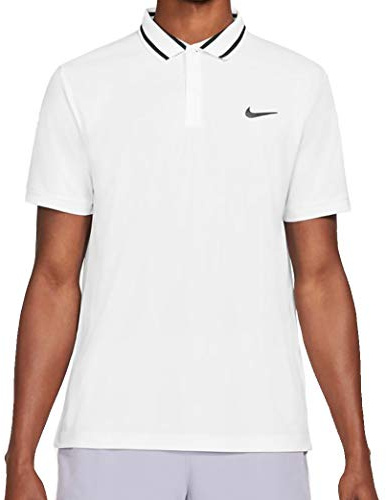 NIKE CW6848 M NKCT DF VCTRY Polo PQ Polo Shirt Mens White/Black M