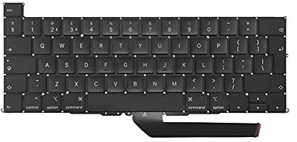 ICTION Nuovo A2141 Tastiera di Ricambio QWERTY per MacBook Pro Retina 16 '' A2141 UK Tastiera 2019 Anno