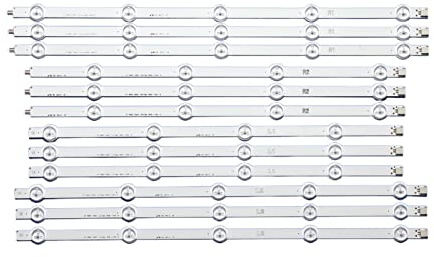 MEILUGANG Rétro-éclairage de Remplacement LED Bar for Bande Convient for LG 47LN570S 47LN575S 47LA620S 47LN575V 47LA620V LC470Due LED Bande de rétroéclairage