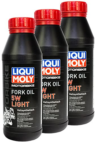 Gabelöl Gabel Öl LIQUI MOLY Motorbike 5W light 3 X 500 ml