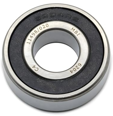Piaggio Radlager 6204-2RS1/C4GWG 20x47x14 mm kompatibel mit Typhoon 50 | Kugellager Original-Ersatzteil OEM 434735 kompatibel mit Gilera Runner 50 Baujahr 1999-2000, Aprilia SR 50 R LC ab 2005